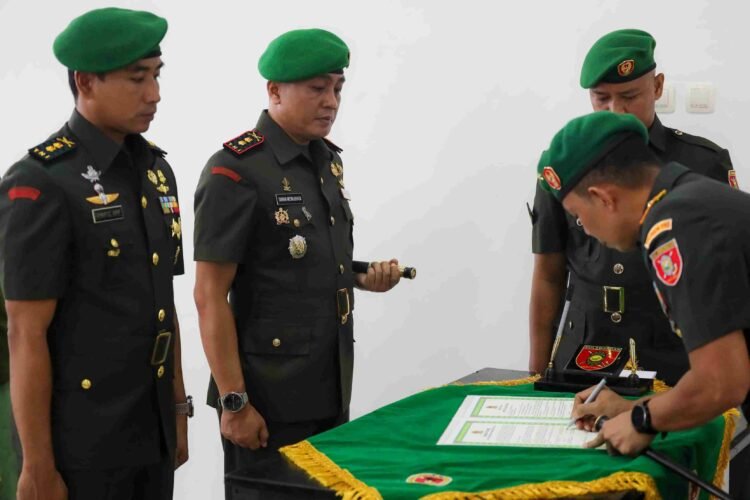 Tongkat Komando Kodim 0907/Tarakan Resmi Berganti