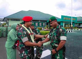 Suasana Haru Warnai Pelepasan Letkol Inf Syaiful Arif, S.Sos., M.Han