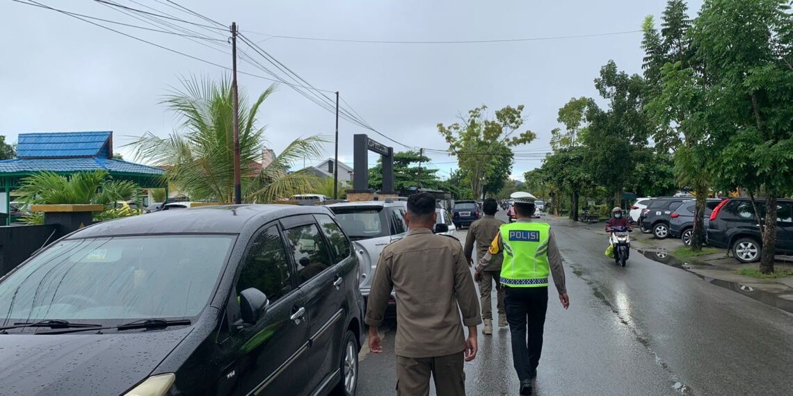 Sat Lantas Polresta Bulungan Edukasi Pengendara, Tertib Parkir Demi Kenyamanan Bersama