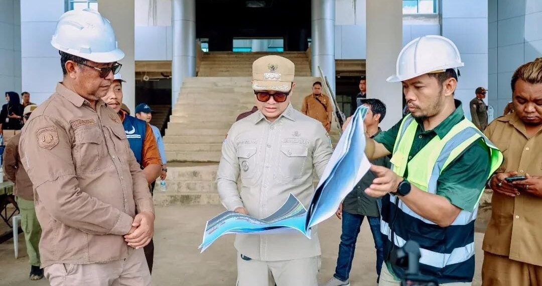 Monev Puspem, Bupati Tana Tidung Pastikan Kesiapan Infrastruktur