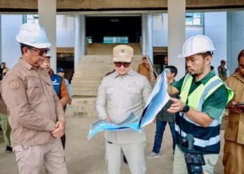 Monev Puspem, Bupati Tana Tidung Pastikan Kesiapan Infrastruktur