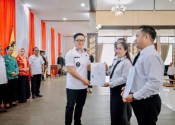 191 Pegawai PPPK Paruh Waktu Resmi Bergabung di Lingkungan Pemkab Tana Tidung