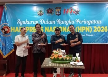 Ketua JMSI Kaltara Hadiri Syukuran HPN 2026, Tegaskan Peran Pers Sehat untuk Bangsa