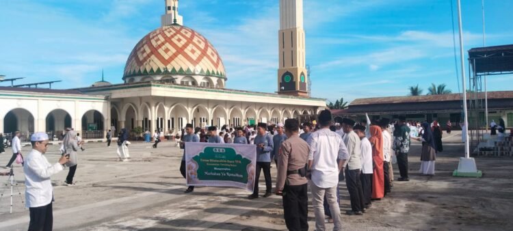 Polresta Bulungan Amankan Pawai Tarhib Ramadhan 1447 H/2026 di Tanjung Selor, Pastikan Kegiatan Berjalan Aman dan Lancar