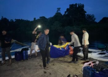 Pria Tanpa Identitas Ditemukan Tewas di Sungai Mangkupalas Gunung