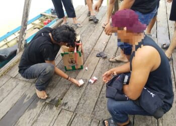 Pengawal Perbatasan Kembali Gagalkan Peredaran Sabu di Malinau, Dua Residivis Diamankan