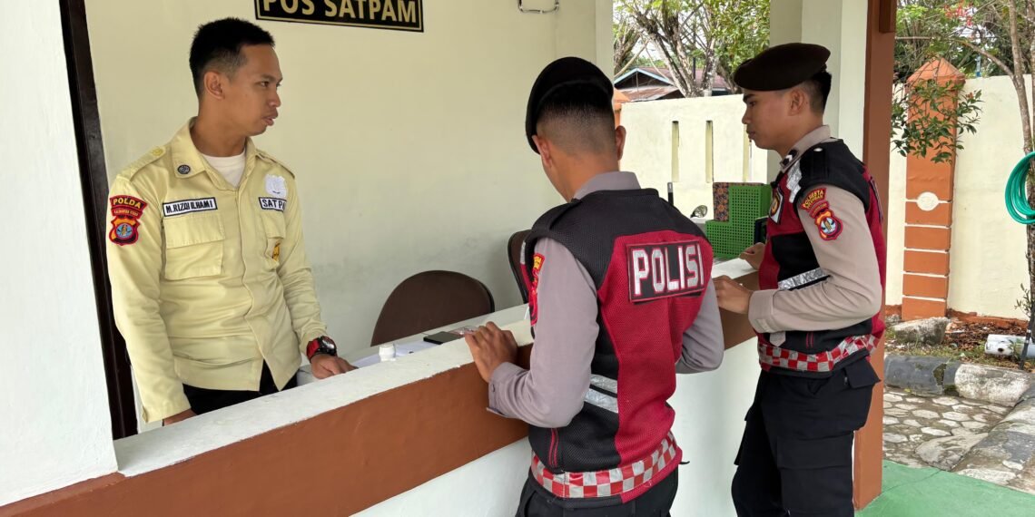 Patroli Polresta Bulungan Sambangi Pengadilan Negeri, Pastikan Keamanan Tetap Kondusif
