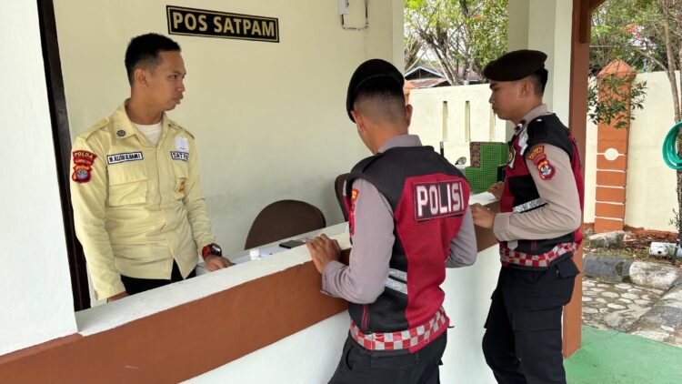 Patroli Polresta Bulungan Sambangi Pengadilan Negeri, Pastikan Keamanan Tetap Kondusif