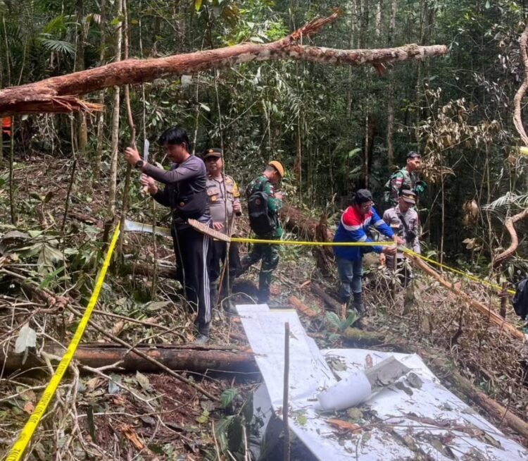 Memori Rekaman dan Sampel Avtur Diamankan dari Lokasi Kecelakaan Pesawat