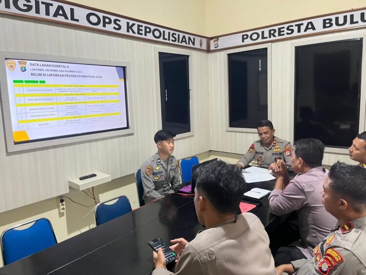 Polresta Bulungan Kumpulkan Kapolsek Bahas Ketahanan Pangan