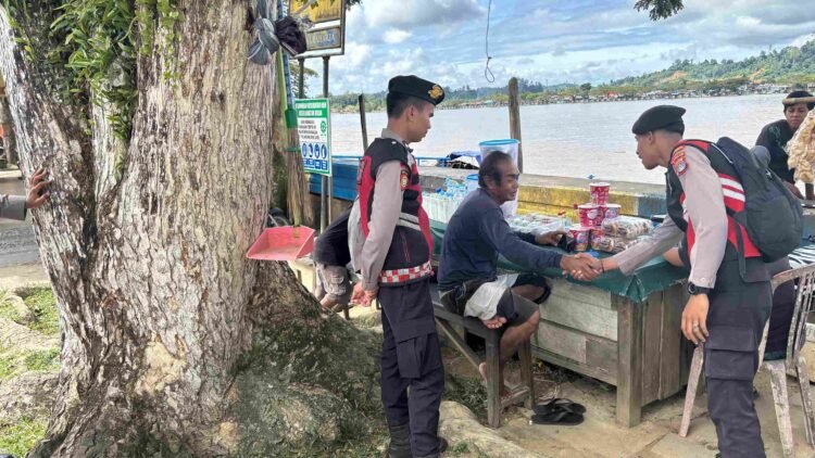 Polresta Bulungan Gencarkan Patroli Dialogis Selama Ramadhan, Sambangi obyek vital dan Warga