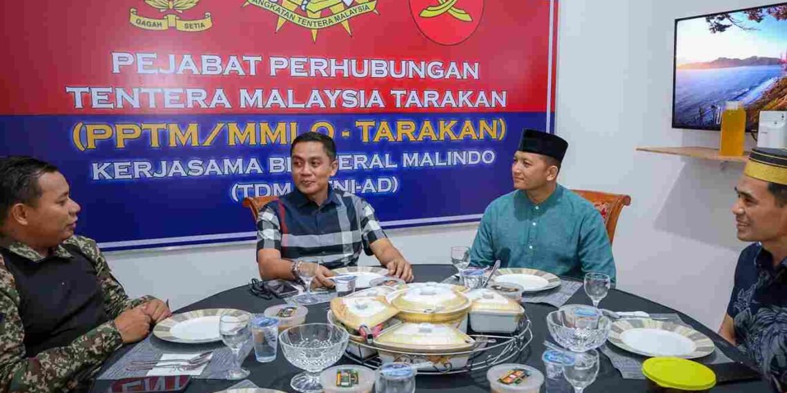 Silaturahmi Perbatasan: Kodim 0907/Tarakan dan MM LO Malaysia Gelar Buka Puasa Bersama