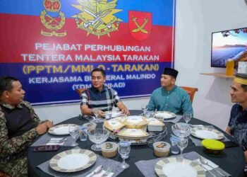 Silaturahmi Perbatasan: Kodim 0907/Tarakan dan MM LO Malaysia Gelar Buka Puasa Bersama
