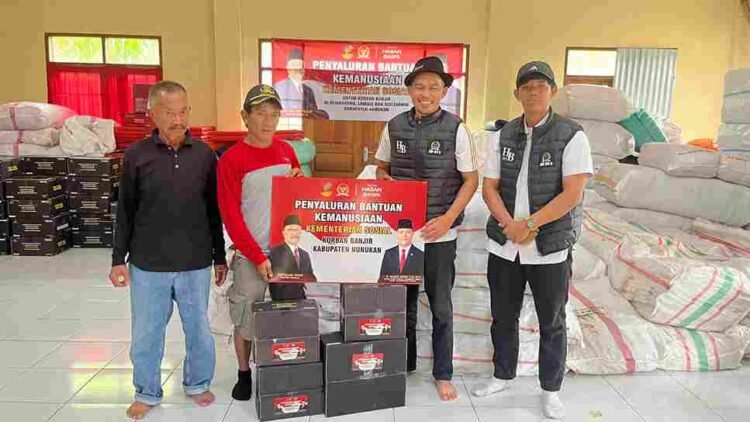 Hasan Basri Gerak Cepat Kirim Bantuan Logistik bagi Korban Banjir di Nunukan