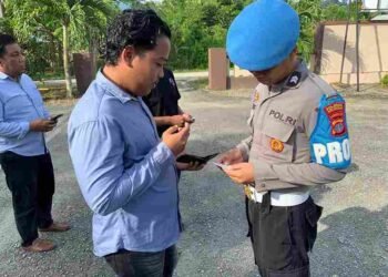 Gaktibplin di Polsek Tanjung Palas, Propam Polresta Bulungan Temukan Anggota Berambut Tidak Rapi