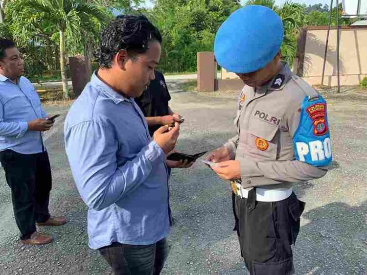 Gaktibplin di Polsek Tanjung Palas, Propam Polresta Bulungan Temukan Anggota Berambut Tidak Rapi