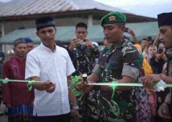 TNI AD Bangun Sumur Bor di Desa Apung, Wujud Nyata Program Manunggal Air 