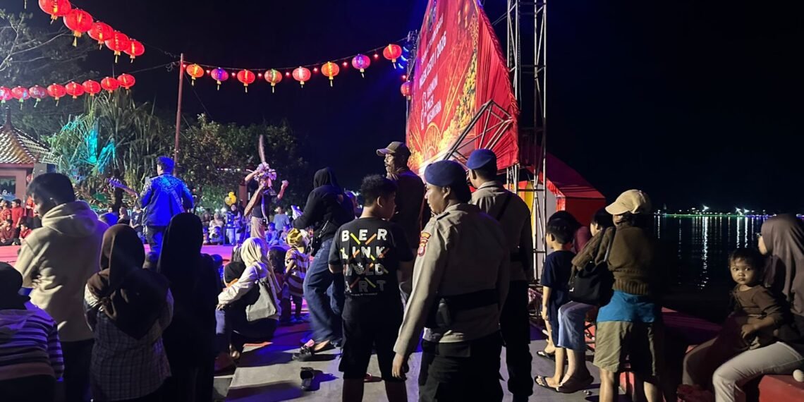 Pengamanan Ketat dan Humanis Warnai Penutupan Liong dan Barongsai di Vihara Tao Pek Kong