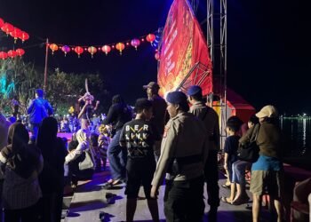 Pengamanan Ketat dan Humanis Warnai Penutupan Liong dan Barongsai di Vihara Tao Pek Kong