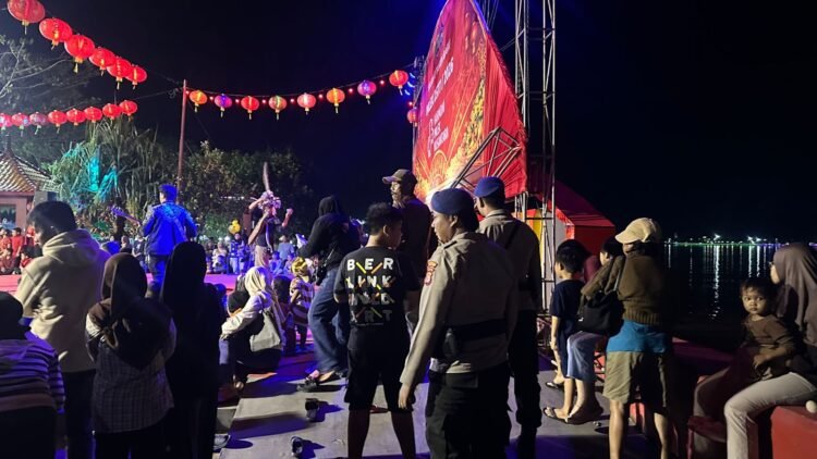 Pengamanan Ketat dan Humanis Warnai Penutupan Liong dan Barongsai di Vihara Tao Pek Kong