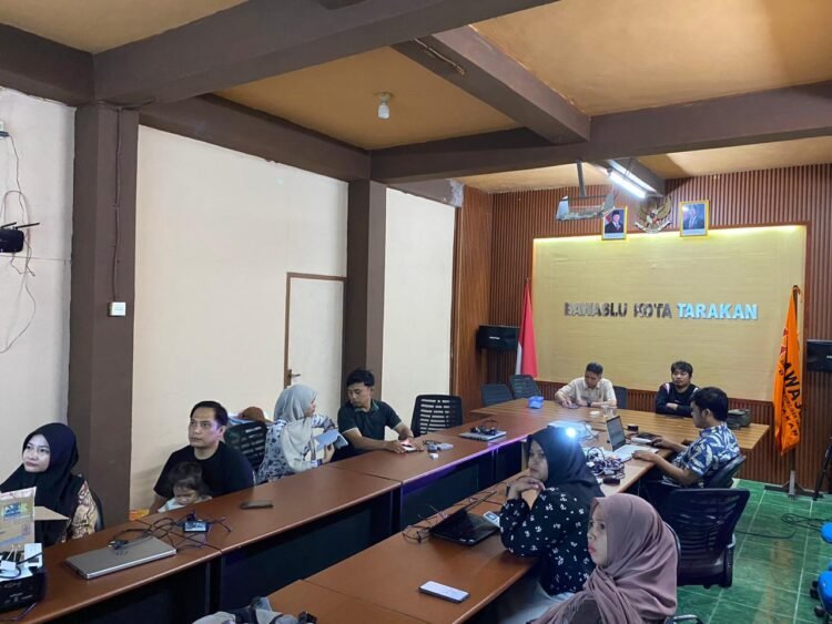 Bawaslu Tarakan Matangkan Pengawasan Pemutakhiran Data Pemilih Triwulan I 2026