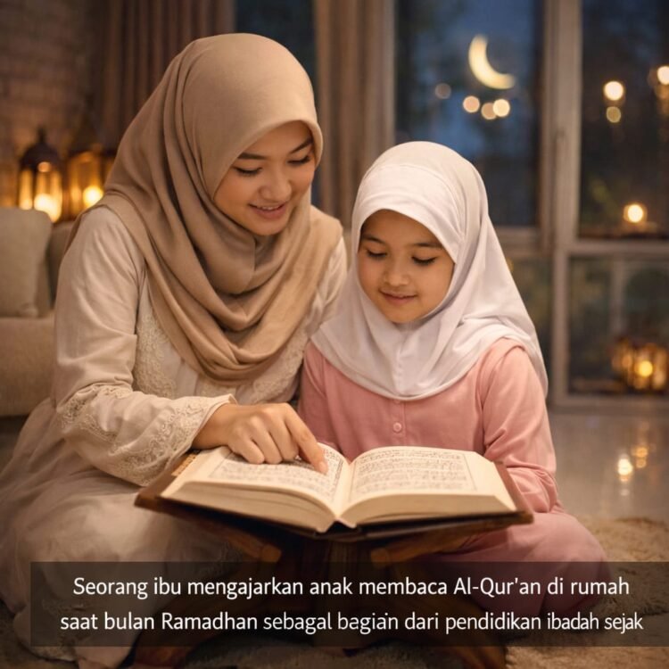 Peran Ibu Tanamkan Nilai Ibadah pada Anak di Bulan Ramadhan