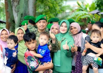 “Ketuk Pintu Kasih lewat Mulawarman Berbagi”, Aksi Sosial Pangdam VI/Mulawarman di Bulan Suci Ramadan