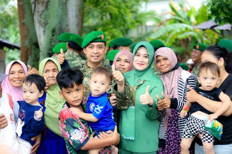 “Ketuk Pintu Kasih lewat Mulawarman Berbagi”, Aksi Sosial Pangdam VI/Mulawarman di Bulan Suci Ramadan