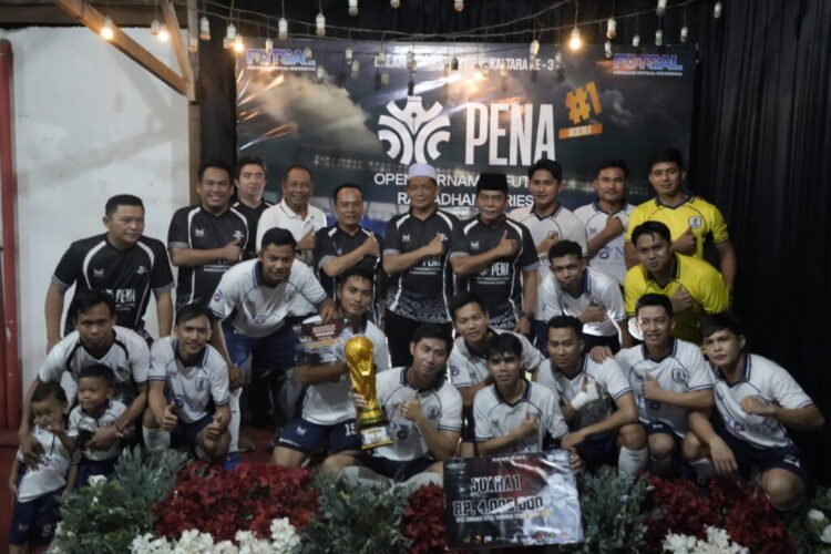 Turnamen Futsal Ramadan Series Meriah, Gubernur Dorong Lahirnya Atlet Muda