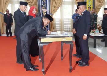 Setelah Dua Tahun Plt, Adi Irwansyah Pimpin Inspektorat Bulungan Definitif