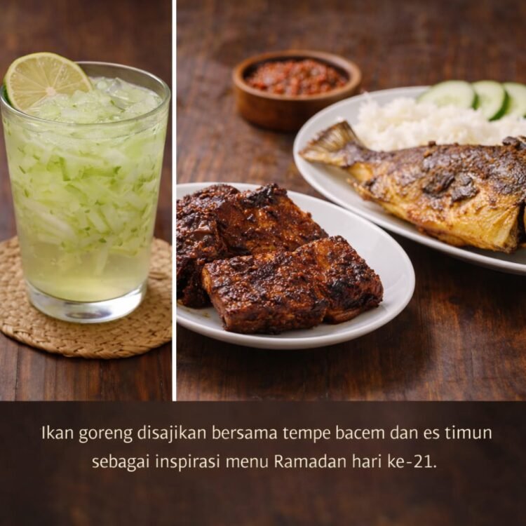 Ide Menu Sahur dan Buka Puasa Hari ke-21: Tempe Bacem dan Ikan Goreng