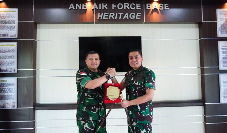 Dandim 0907/Tarakan Silaturahmi ke Lanud Anang Busra, Perkuat Sinergi TNI