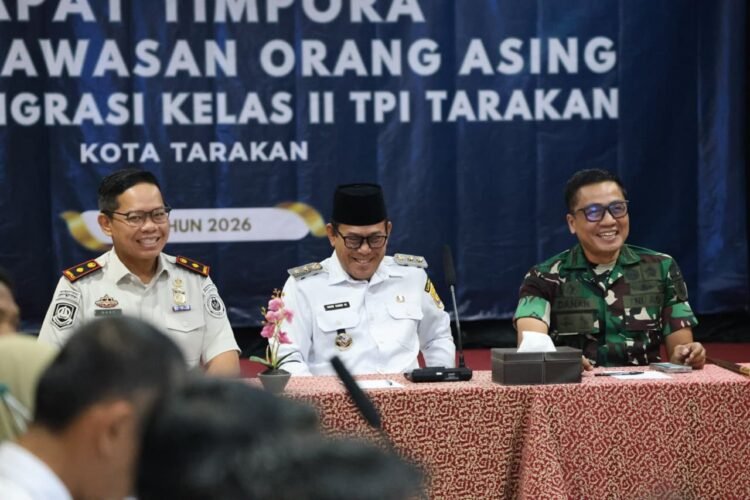 Rapat Tim PORA di Tarakan, Dandim Tekankan Koordinasi Cepat Antarinstansi