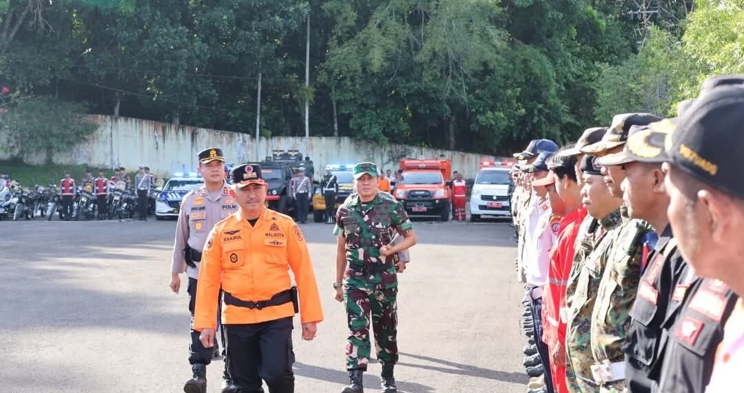 Wali Kota Tarakan Pimpin Apel Gelar Pasukan Operasi Ketupat 2026
