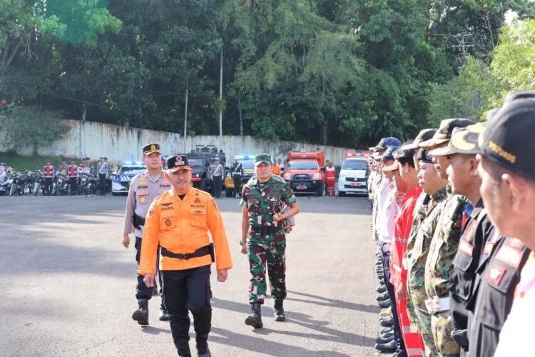 Wali Kota Tarakan Pimpin Apel Gelar Pasukan Operasi Ketupat 2026