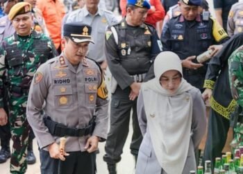 Operasi Pekat Mahakam 2026, Polres Berau Sita 1.587 Botol Miras