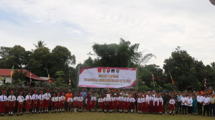 TMMD Ke-127 Tahun 2026 Kodim 0912/Kutai Barat Resmi Ditutup