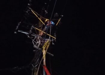 Listrik Tarakan Kembali Normal Setelah Cuaca Ekstrem, PLN Turunkan 57 Personil