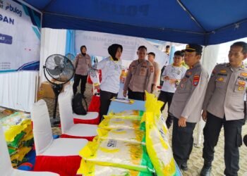 Polresta Bulungan Hadirkan Bazar Pasar Murah, Ringankan Beban Warga Jelang Idul Fitri