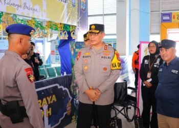 Kapolda Kaltara dan Wali Kota Tarakan Pantau Pos Pam dan Pos Yan