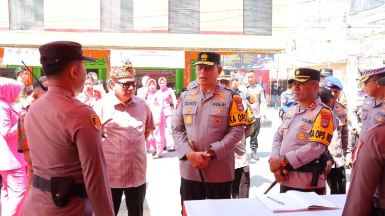 Kapolda Kaltara Tinjau Pos Pengamanan dan Pelayanan Operasi Ketupat Kayan 2026 di Nunukan