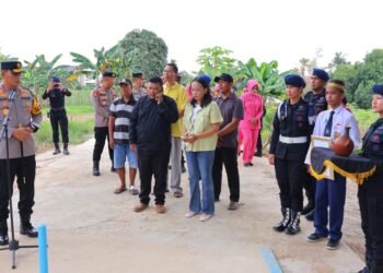Kapolda Kaltara Wujudkan Jembatan Permanen bagi Pelajar Sungai Cahaya Baru Tarakan