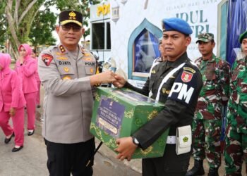 Kapolda Kaltara Bersama Wakapolda Tinjau Pos Terpadu dan Pos Pengamanan Ops Ketupat Kayan 2026 di Tanjung Selor