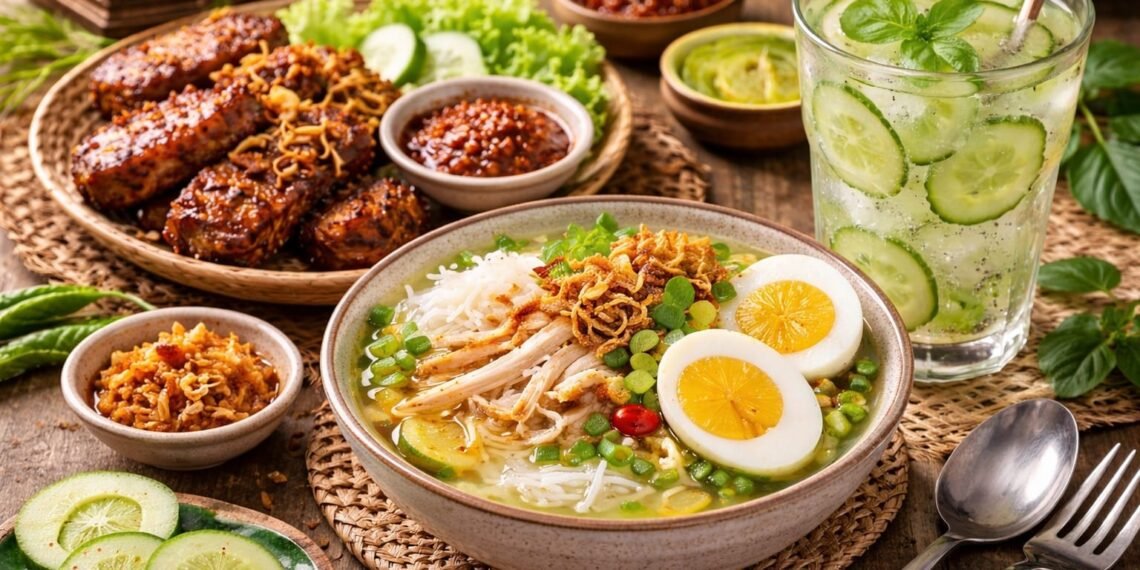 Menu Sederhana Ramadan Hari ke-27: Soto Ayam Hangat dan Tempe Bacem Rumahan