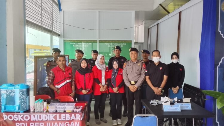 Posko Mudik PDI Perjuangan Tarakan Sediakan Layanan Gratis bagi Pemudik
