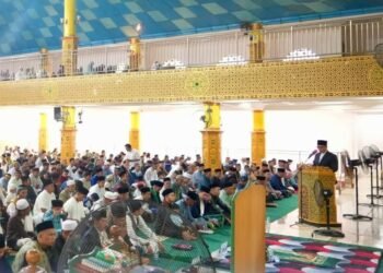 Bupati Tana Tidung Salat Idulfitri Bersama Warga, Pererat Kebersamaan