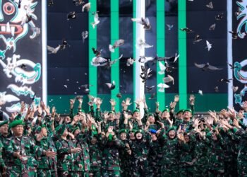 Pangdam VI/Mulawarman Pimpin Apel Pasca Lebaran, Tekankan Kesiapan Tugas