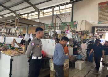 Polresta Bulungan Intensifkan Pengamanan Pasar Induk Pasca Lebaran