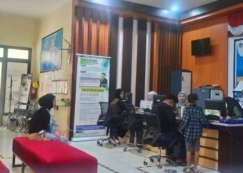 Sekda Tana Tidung Pantau Pelayanan Publik Selama Work from Anywhere