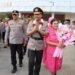 Polda Kaltara Gelar Kenal Pamit Sekaligus Pelepasan Irjen Pol. Andries Hermanto dan Ibu Ny. Angela Mayasari Andries
